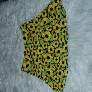 ~~Divided by H&M Sunflower Print Skirt – Size 8~~